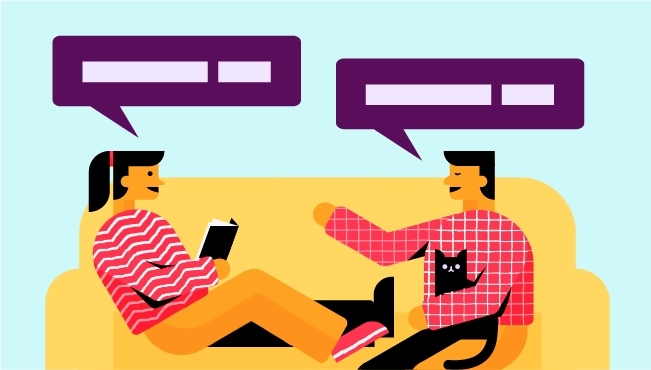 How people currently think and talk